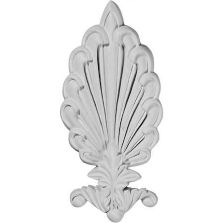 Ekena Millwork 4 3/8"W x 9"H x 1 3/8"P Federal Center Onlay ONL04X09FE